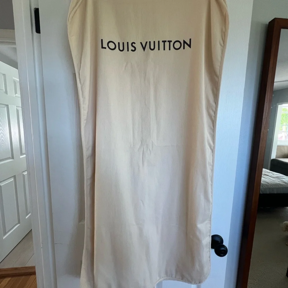 Authentic Louis Vuitton Cream Garment Dust Cover